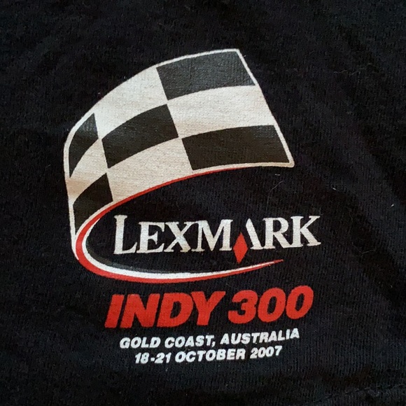 🏁Australia LEXMARK INDY 300-2007 UNISEX Shirt🏁 - Picture 3 of 9